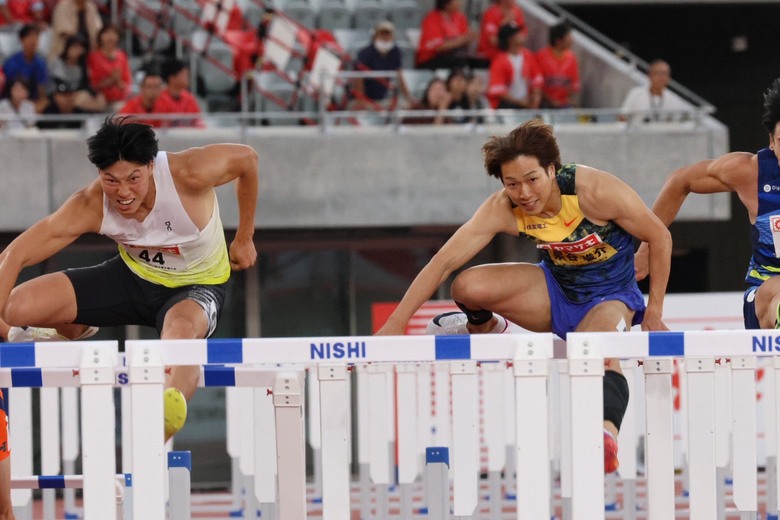 【第110回日本選手権】男子110mハードル 決勝:泉谷駿介が2連覇・通算5回目の優勝!