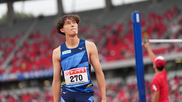 【第110回日本選手権】男子走高跳　決勝：坂井宏和が初優勝！