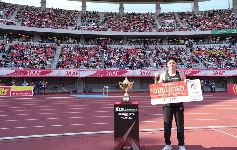【第110回日本選手権】男子棒高跳 決勝:柄澤 智哉(東日本三菱・東 京)が優勝でアジア大会に内定!