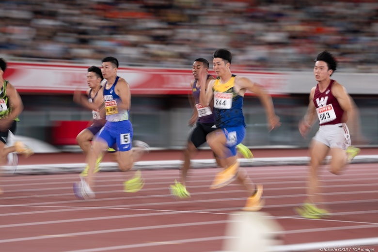 【第110回日本選手権】注目の男子100m決勝は、13日18時30分ごろスタート!