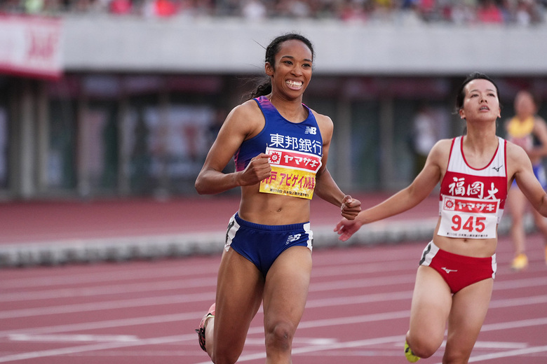 【第110回日本選手権】女子100m 決勝