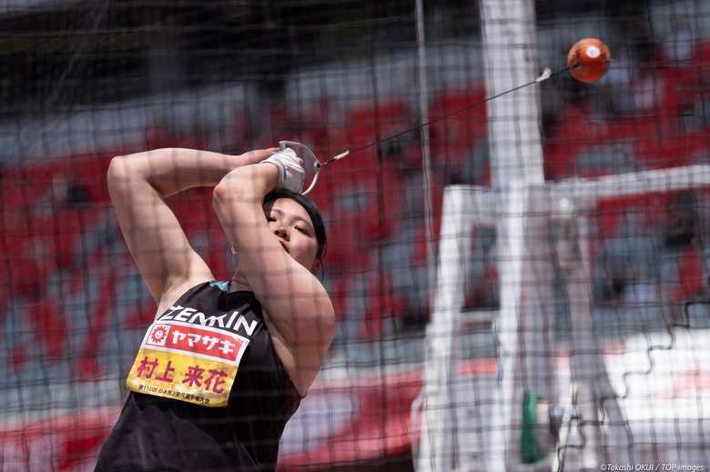 【第110回日本選手権】村上来花が自身の持つ大会記録を更新して連覇!