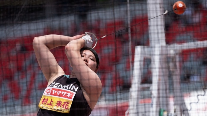 【第110回日本選手権】村上来花が自身の持つ大会記録を更新して連覇！