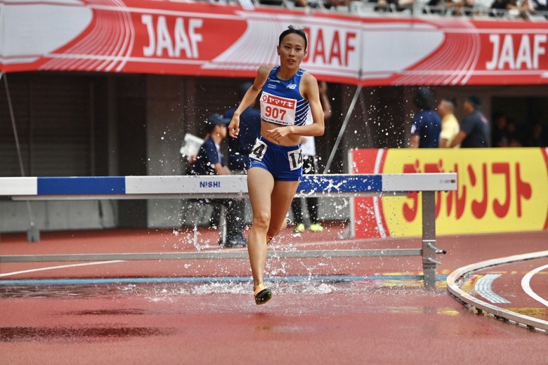 【第110回日本選手権】女子3000m障害物 決勝:齋藤みうが大会新記録を樹立し、初優勝。