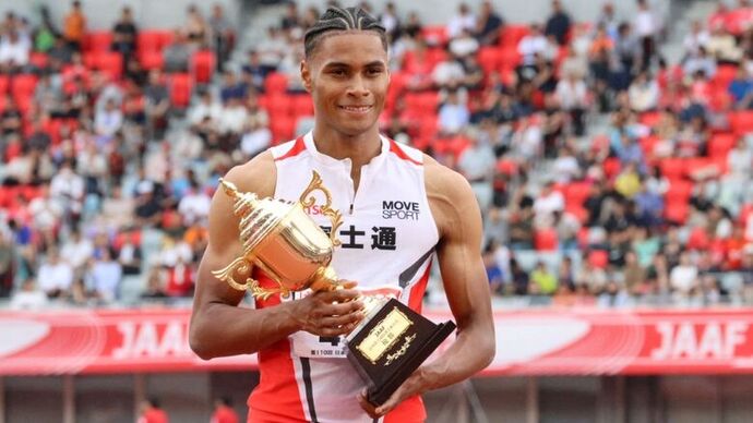【第110回日本選手権】男子400m　決勝：アジア大会でも期待！中島佑気ジョセフ（富士通・神奈川）
