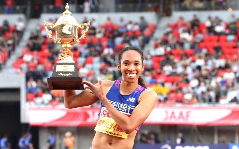 【第110回日本選手権】女子200m 決勝:200mでアジア大会内定を手に!井戸アビゲイル風果(東邦銀行・福 島)