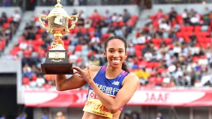 【第110回日本選手権】女子200m　決勝：200mでアジア大会内定を手に！井戸アビゲイル風果（東邦銀行・福　島）