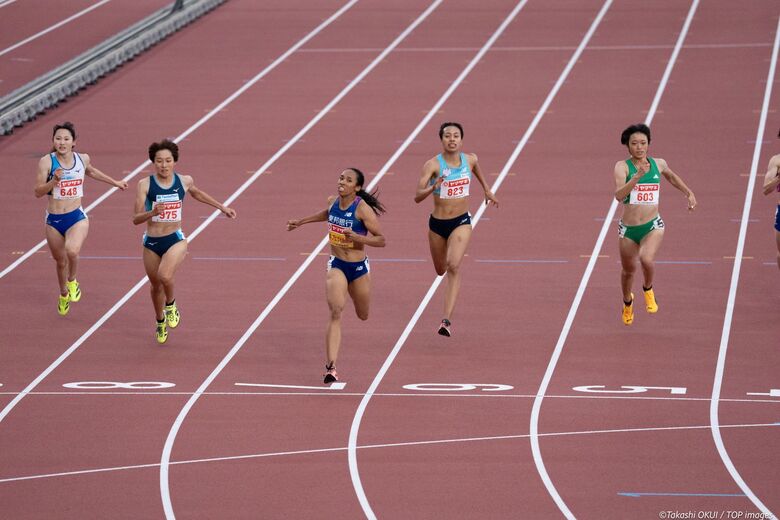 【第110回日本選手権】女子200m 決勝:2冠✕2連覇!井戸アビゲイル風果
