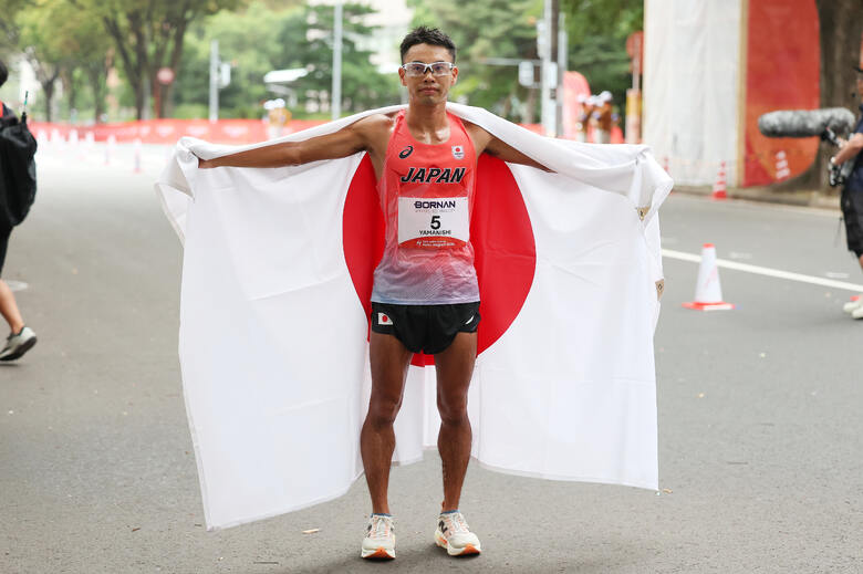 【愛知・名古屋2026アジア競技大会】DAY1 男子ハーフマラソン競歩 決勝 山西利和(愛知製鋼)