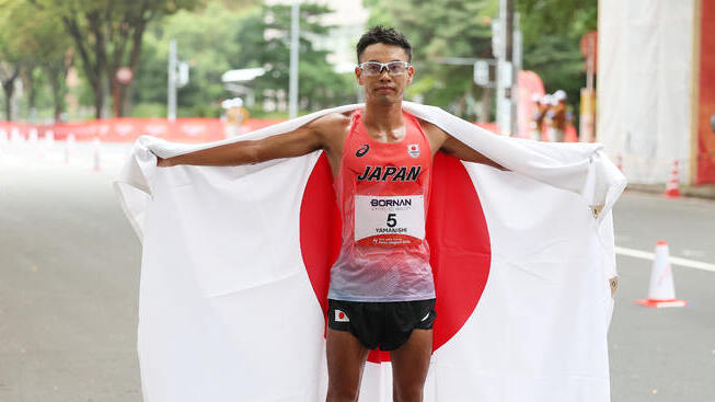 【愛知・名古屋2026アジア競技大会】DAY1 男子20km競歩決勝 山西利和（愛知製鋼）
