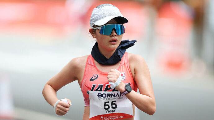 【愛知・名古屋2026アジア競技大会】DAY1 女子ハーフマラソン競歩 決勝 柳井綾音（富士通）