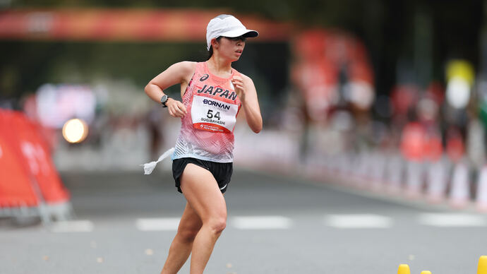 【愛知・名古屋2026アジア競技大会】DAY1 女子ハーフマラソン競歩 決勝 杉林歩（NTTドコモ）