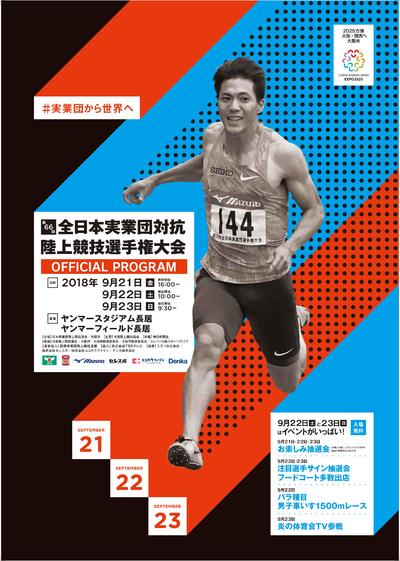 第66回全日本実業団対抗陸上競技選手権大会 日本陸上競技連盟公式サイト Japan Association Of Athletics Federations