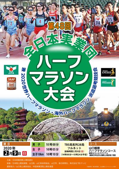 マラソン 山口 ハーフ 全日本実業団ハーフマラソン【山口ハーフ】2020 結果・速報（リザルト）