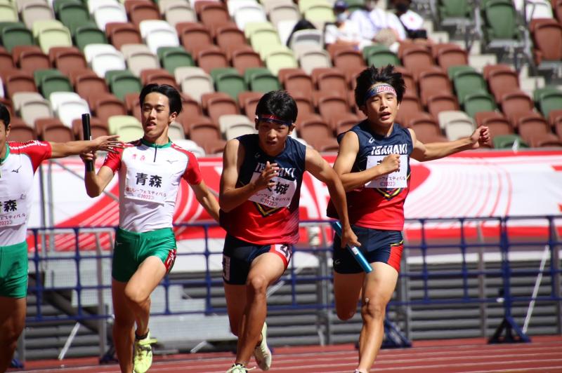 10/1
◆U16男子4×100mリレー
予選 2組