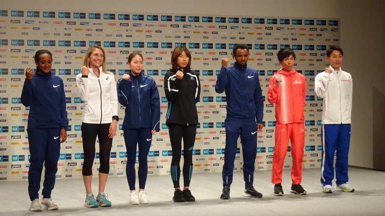 東京マラソン21 招待選手記者会見レポート コメント 世界記録保持者 日本記録保持者が出場 新記録誕生なるか 日本陸上競技連盟公式サイト