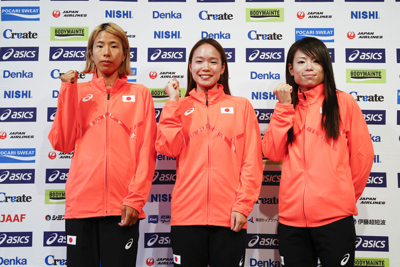 オレゴン世界選手権 女子マラソン事前会見コメント 一山 松田 新谷が大会を控えた心境を語る 日本陸上競技連盟公式サイト