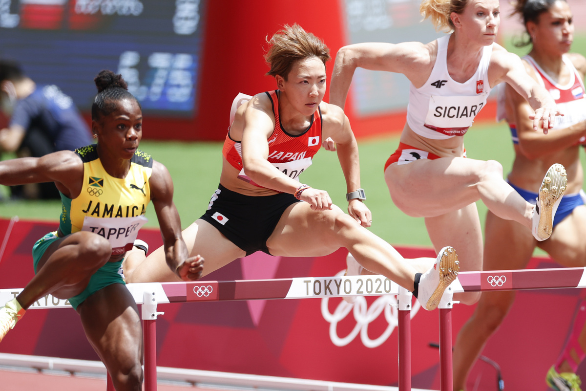 東京オリンピック 2日目モーニングセッションハイライト 女子 100mh寺田 100ｍhオリンピック日本人最高記録で準決勝へ 日本陸上競技連盟公式サイト