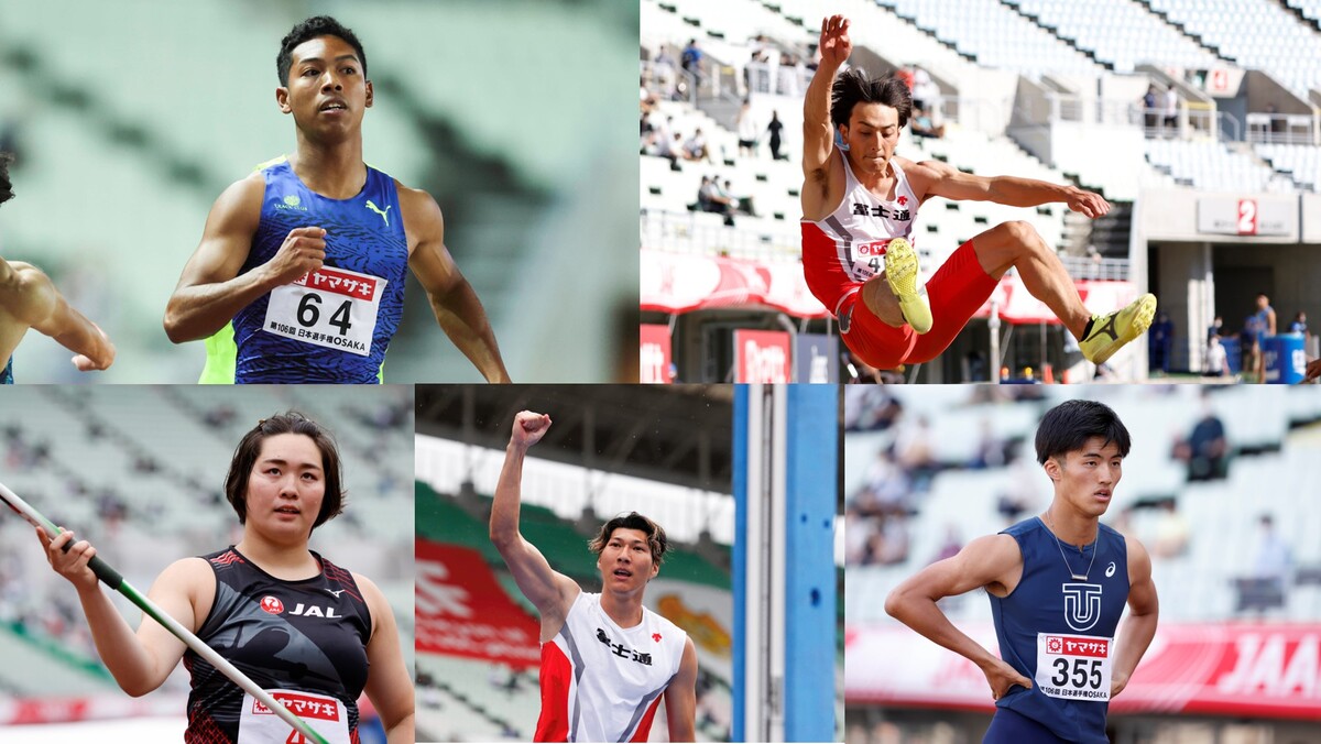 日本選手権 ダイヤモンドアスリートの活躍を振り返る 修了生の橋岡 サニブラウンがオレゴン世界選手権日本代表に決定 日本陸上競技連盟公式サイト