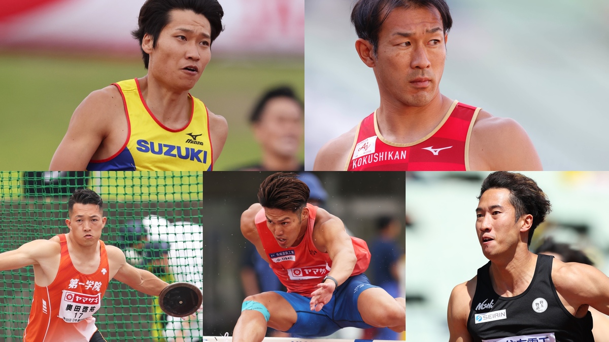 日本選手権混成 展望 歴代チャンピオンの中村 右代に 奥田 田上 片山が挑む 十種競技編 日本陸上競技連盟公式サイト