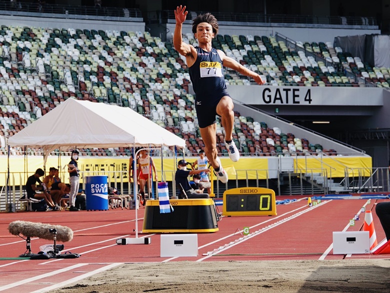 セイコーggp優勝者コメント 男子走幅跳 橋岡 優輝 日本大 コメント Seiko Golden Grand Prix Tokyo Men Long Jump Winner S Comment 日本陸上競技連盟公式サイト