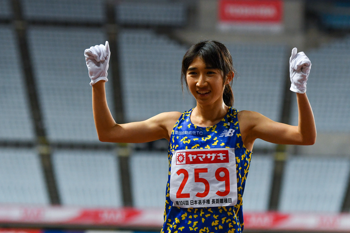 第104回日本選手権長距離 女子5000m優勝 田中希実 豊田織機tc 兵庫 コメント 日本陸上競技連盟公式サイト