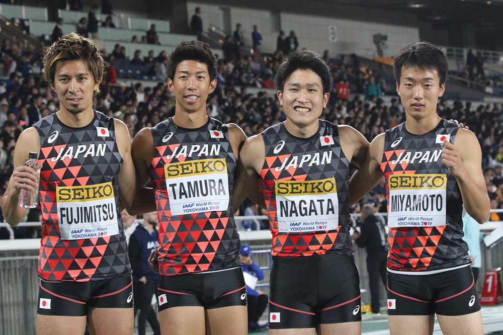 世界リレー横浜 男子4 0mr決勝 日本選手レース後コメント 日本陸上競技連盟公式サイト