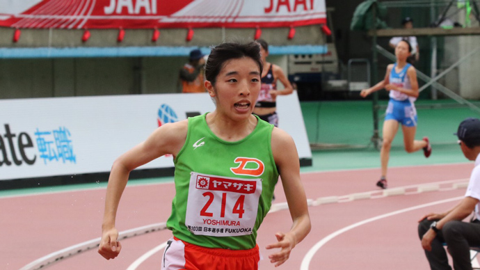 第103回日本選手権 女子3000ｍsc優勝 吉村玲美 大東文化大 神奈川 コメント 第103回 日本陸上競技選手権大会