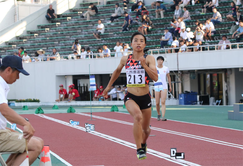 アジアジュニア 女子走幅跳 1位 高良彩花選手 3位 吉岡美玲選手コメント 日本陸上競技連盟公式サイト