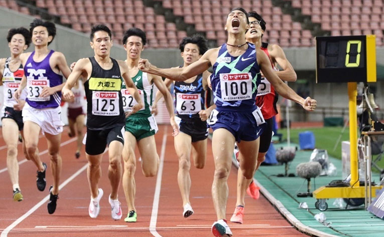 第104回日本選手権 男子1500m優勝 館澤亨次 横浜dena 東京 コメント 日本陸上競技連盟公式サイト