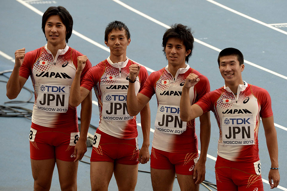 陸上競技日本代表ユニフォーム2013(支給品)