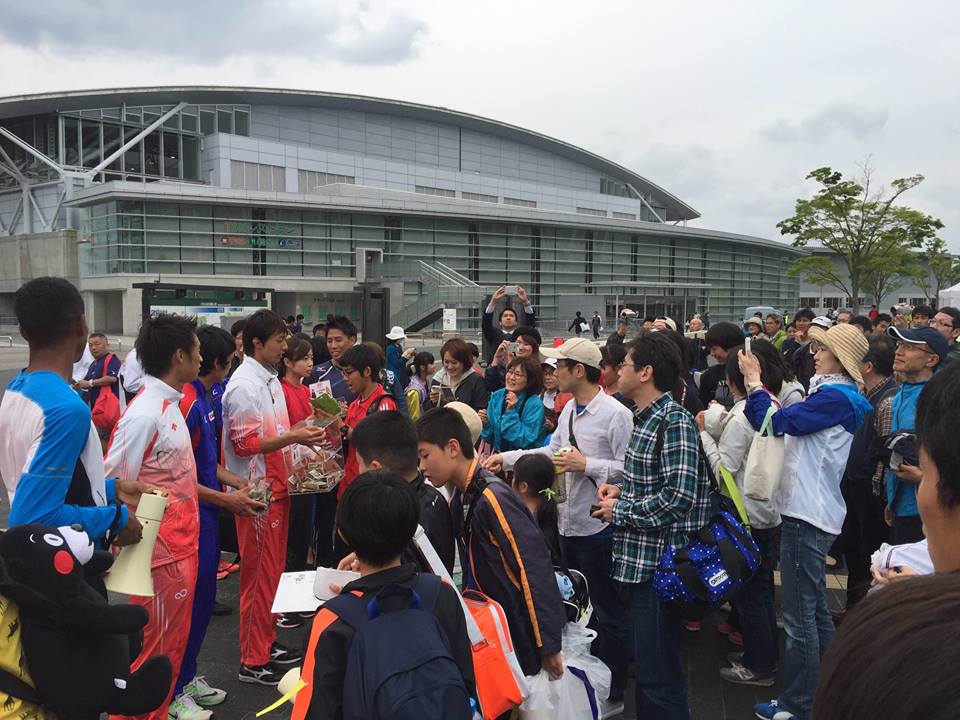 熊本地震復興支援募金（静岡国際）