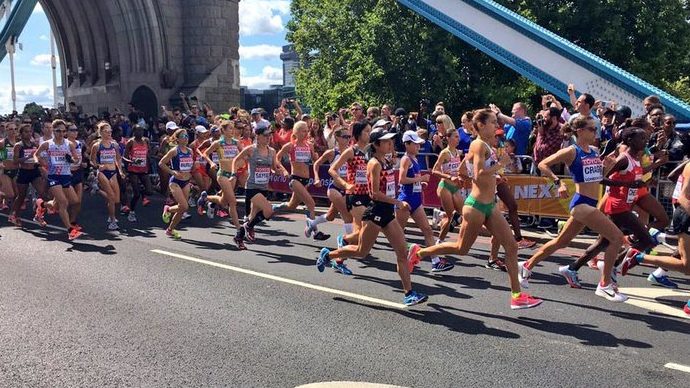 【2017世界陸上:第3日目】女子マラソンがスタート!