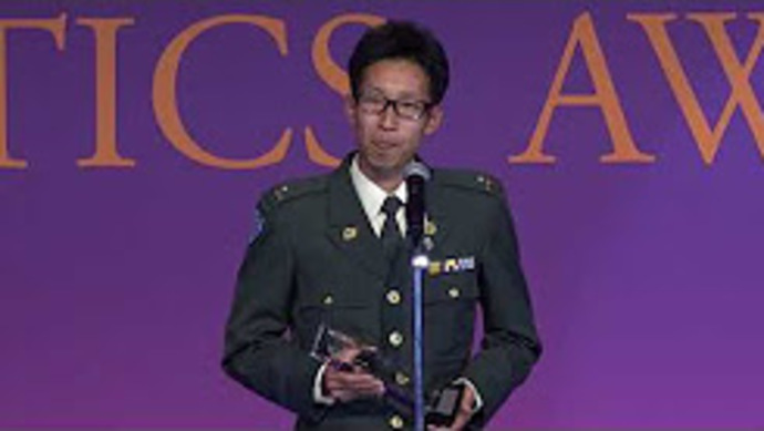 荒井広宙選手(アスリート・オブ・ザ・イヤー)!アスレティックス・アワード2017受賞者スピーチ