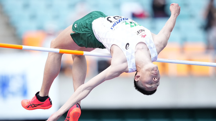 【サトウ食品日本GPシリーズ静岡大会】静岡国際陸上:走高跳が始まる