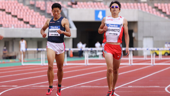 【サトウ食品日本GPシリーズ新潟大会】Denka Athletics Challenge Cup 2021:男子400mHは岸本鷹幸が優勝