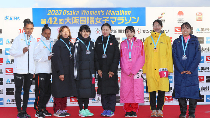 【マラソン日本一が決まる!JMCシリーズ】第42回大阪国際女子マラソン 表彰式