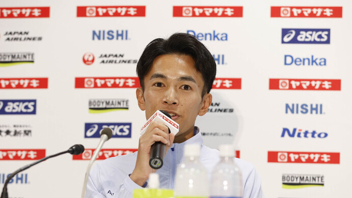 【日本選手権10000m】前日会見 相澤晃(旭化成)