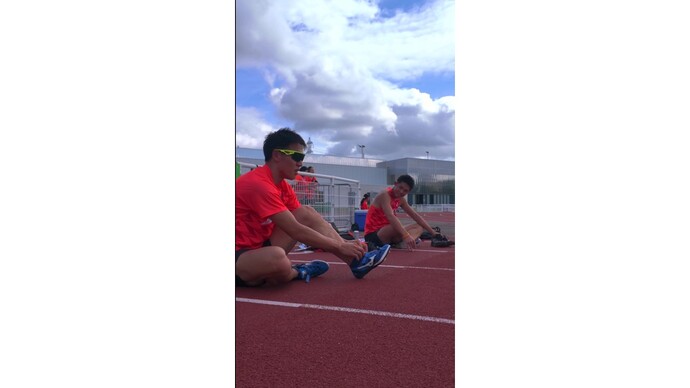 【Behind The Stage_short】男子4×400mリレー川端魁人、吉津拓歩 TEAMJAPANに合流/メダル獲得を目指しまだ見ぬステージへ