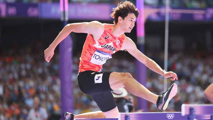 【パリオリンピック】男子400mハードル予選・豊田兼(慶應義塾大学)