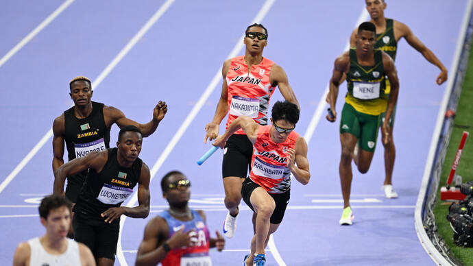【パリオリンピック】男子4×400mリレー決勝・中島佑気ジョセフ/川端魁人/佐藤風雅/佐藤拳太郎