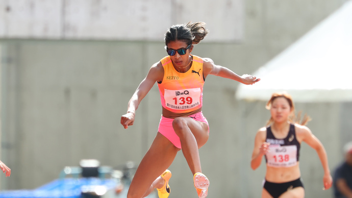 【GPシリーズ2024・田島記念】イブラヒム愛紗（成洋産業）が女子400mハードルで優勝