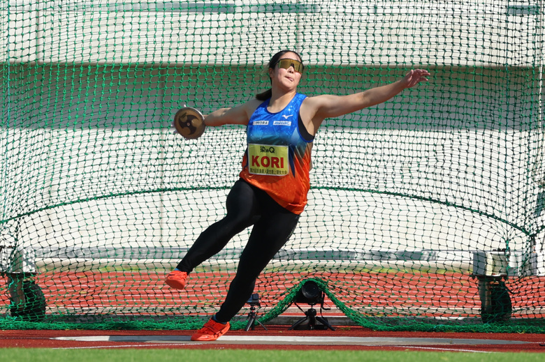 【GPシリーズ2024・田島記念】郡菜々佳(サトウ食品新潟アルビレックスRC)が女子円盤投で優勝
