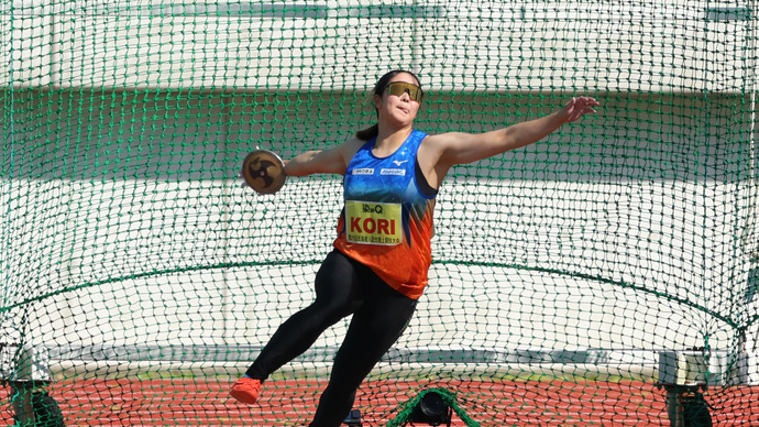 【GPシリーズ2024・田島記念】郡菜々佳（サトウ食品新潟アルビレックスRC）が女子円盤投で優勝