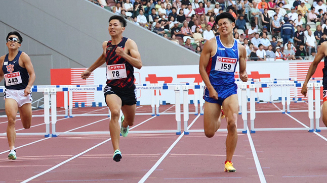 【第109回日本選手権】男子400mハードル 予選3組