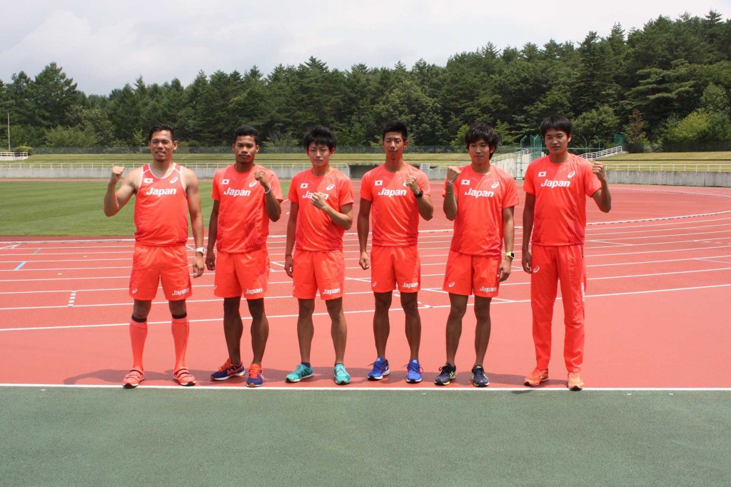 男子4×400mR代表